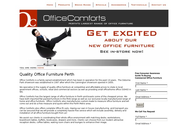 officecomforts.com.au site used Yolo-sofani
