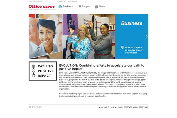 Site using FitVids for WordPress plugin