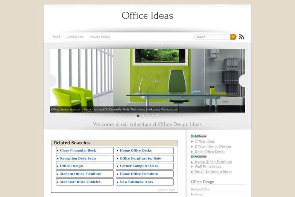 Brightpage theme site design template sample