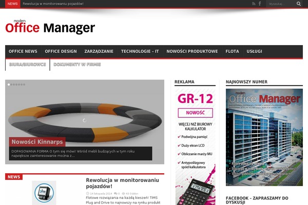 Jarida theme site design template sample