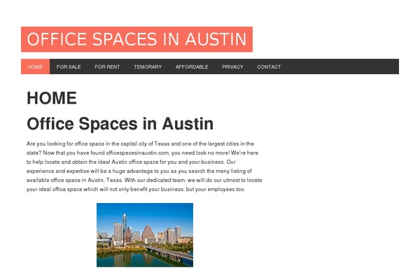 Metro theme site design template sample