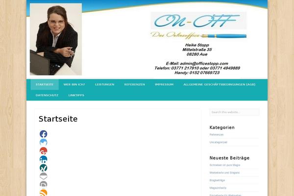 Site using Shariff Wrapper plugin