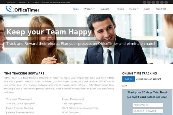 Infinity theme site design template sample