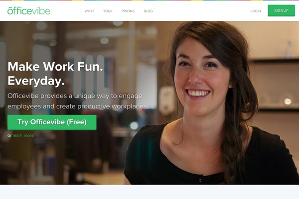officevibe.com site used Officevibe