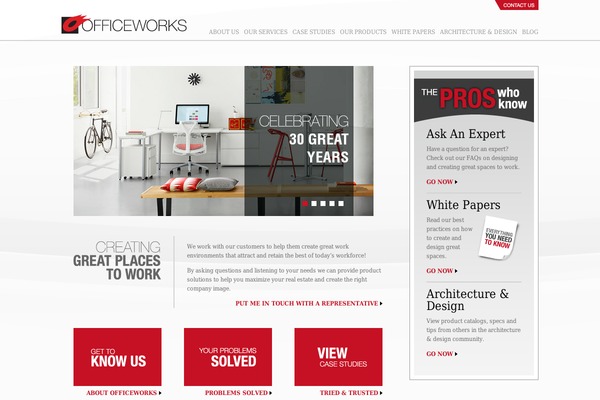officeworks.net site used Officeworks