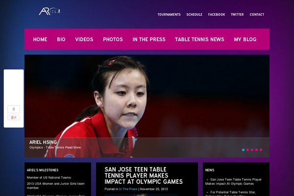 officialarielhsing.com site used Musicspace