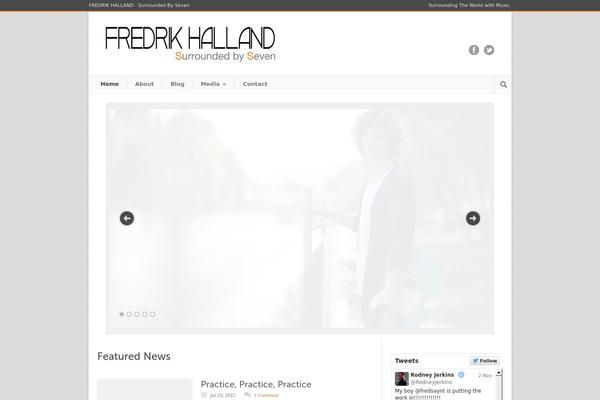 Modernize theme site design template sample