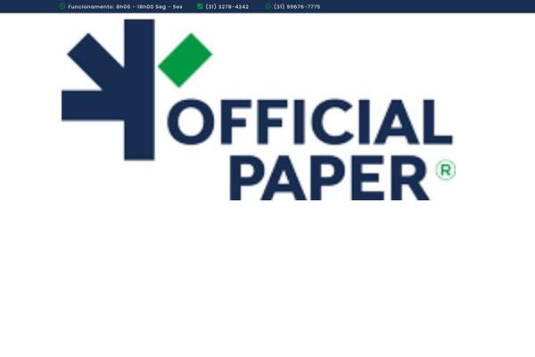 officialpaper.com.br site used Temasite