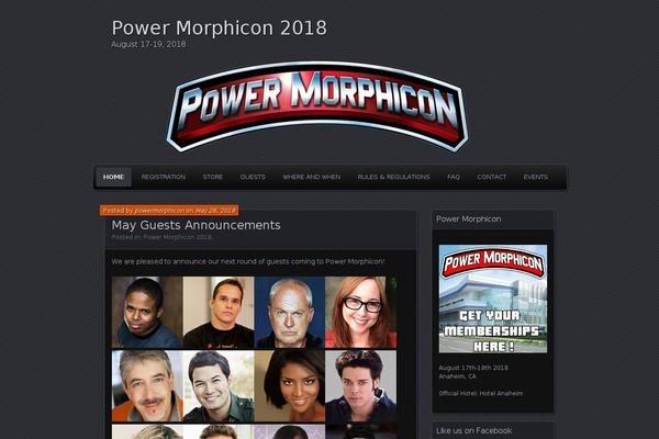 Parament theme site design template sample