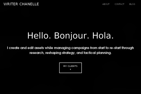 Parallax Pro theme site design template sample