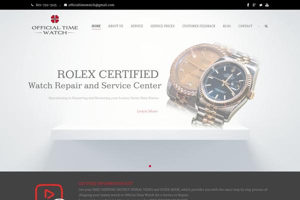 Reprizo theme site design template sample