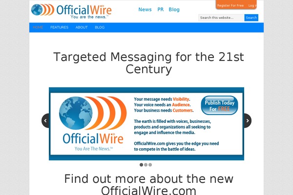 officialwire.com site used Firefly