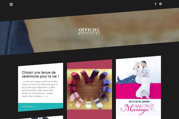 Oblique theme site design template sample