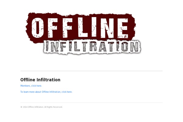 offlineinfiltration.com site used Canvas