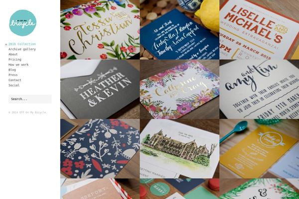 Mesh theme site design template sample