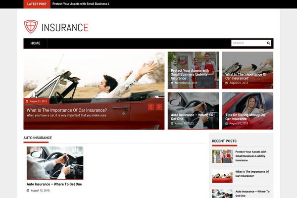 ProfitMag theme site design template sample