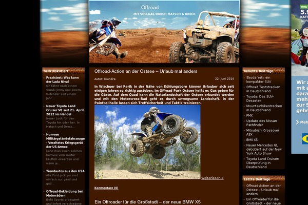 offroad-blog.de site used Offroad-blog