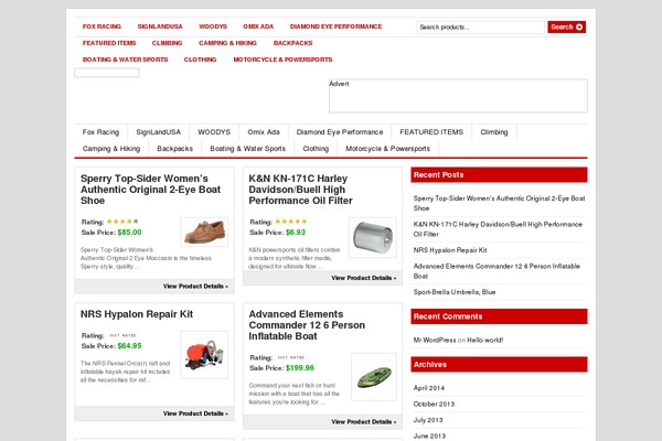 Site using Amzn plugin