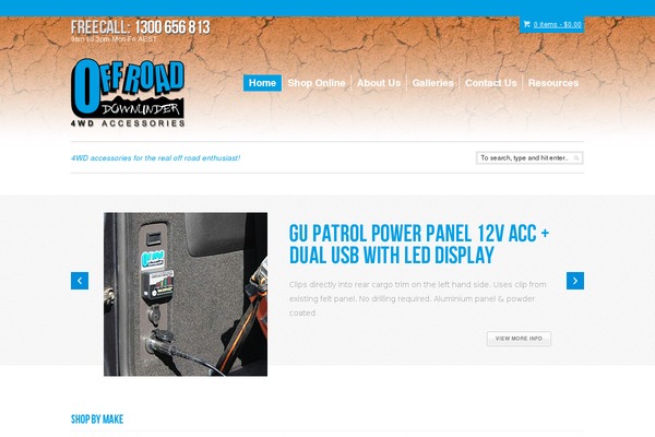 offroaddownunder.com.au site used Offroad