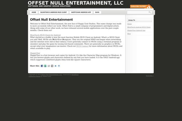 LightWord theme site design template sample