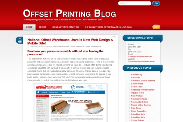 RedBel theme site design template sample