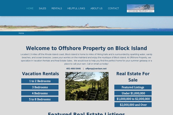 Wp Estate theme site design template sample