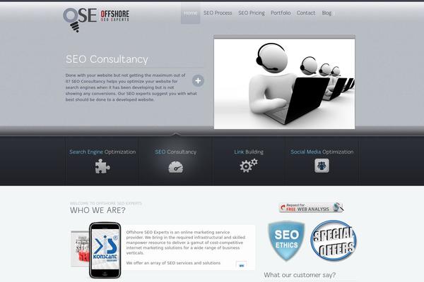 offshoreseoexperts.com site used C3