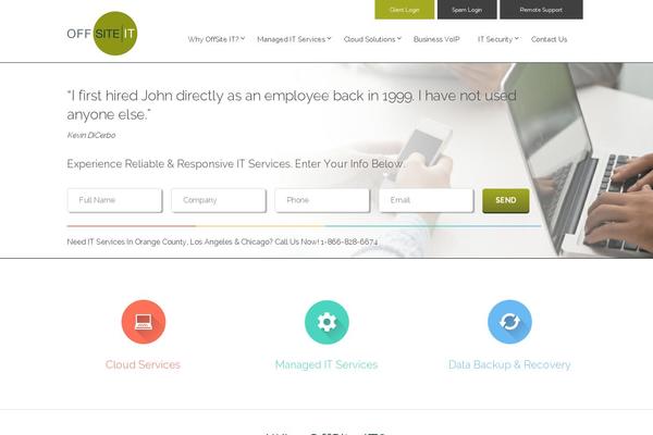 Site using Search & Filter plugin