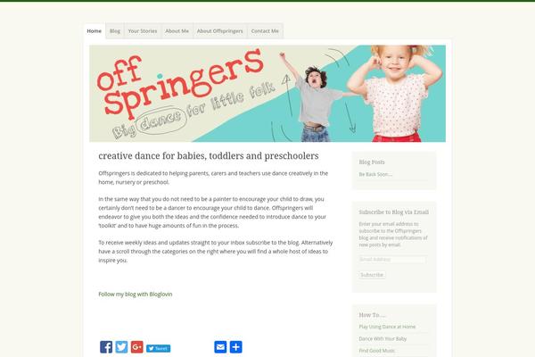 Misty Lake theme site design template sample