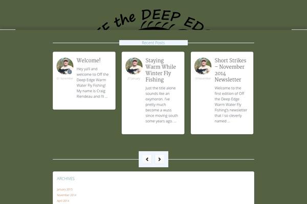 Scrollider theme site design template sample