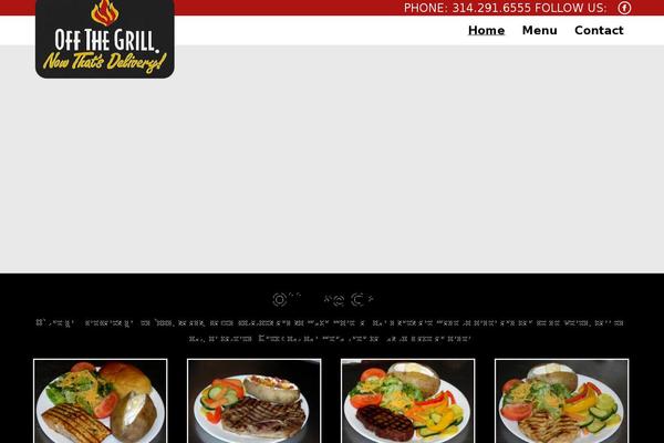 Restaurateur theme site design template sample