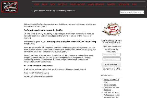 Site using InstaBuilder plugin