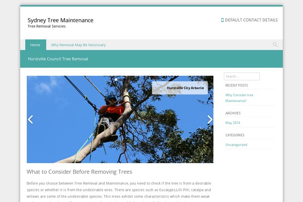 Discovery theme site design template sample