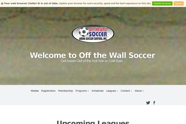 Harmony theme site design template sample