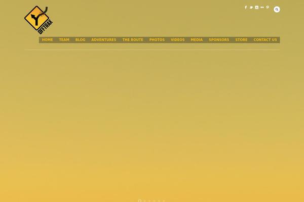 Porcelain theme site design template sample