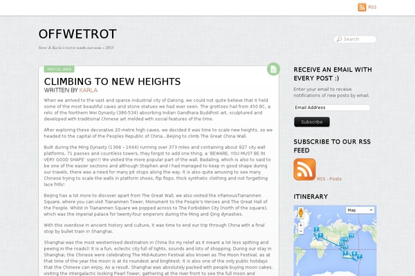 Grido theme site design template sample