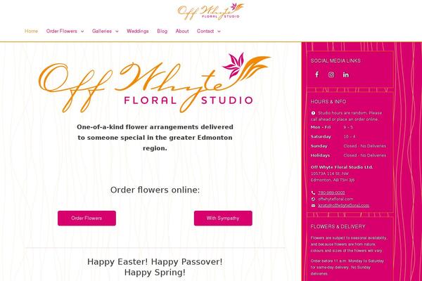 Twenty Sixteen theme site design template sample