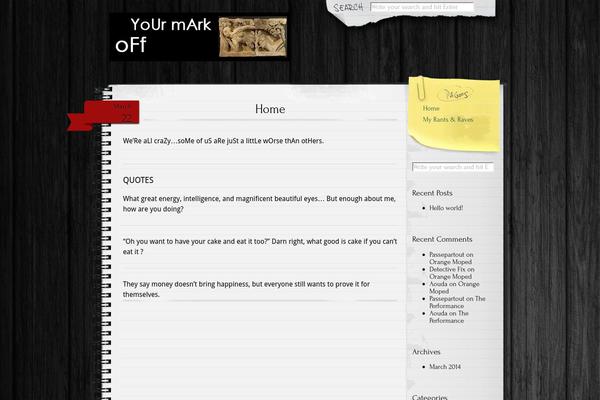 offyourmark.com site used Anarcho Notepad