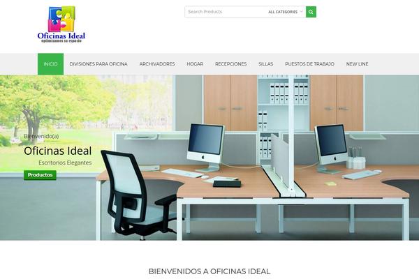 Furniture theme site design template sample
