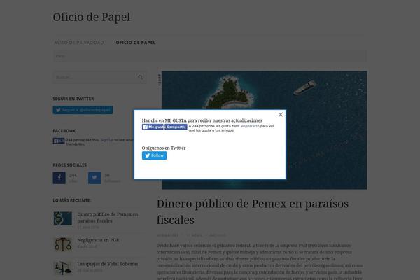 oficiodepapel.com.mx site used Maddux