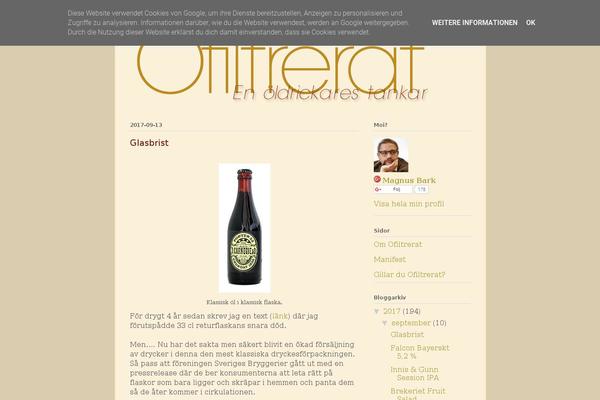 ofiltrerat.se site used Sof