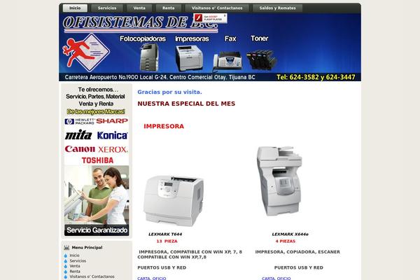 Gen theme site design template sample
