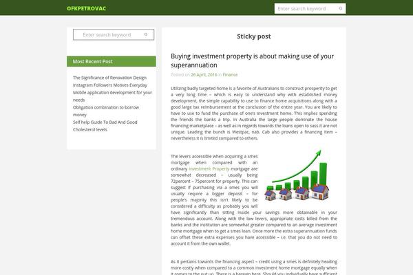 Green Garden theme site design template sample