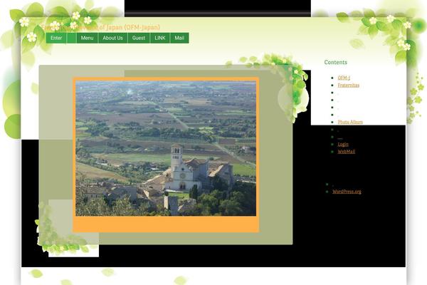 Tender Spring theme site design template sample