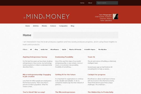 Site using WP-Paginate plugin