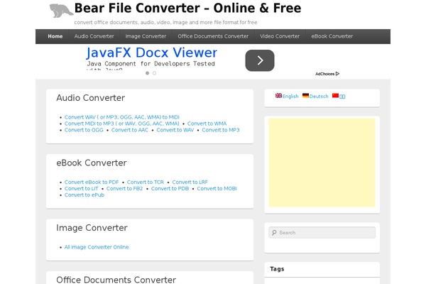 Catch Box theme site design template sample