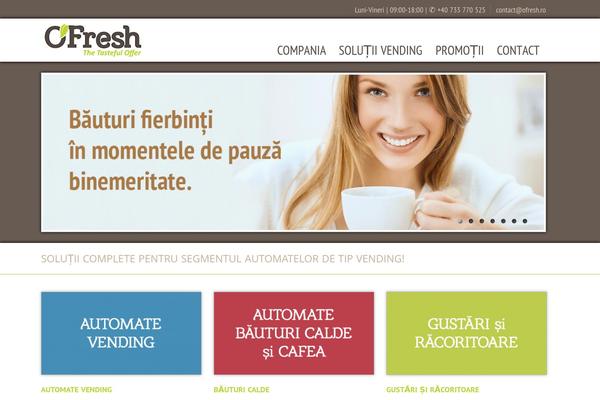 WP Opulus theme site design template sample