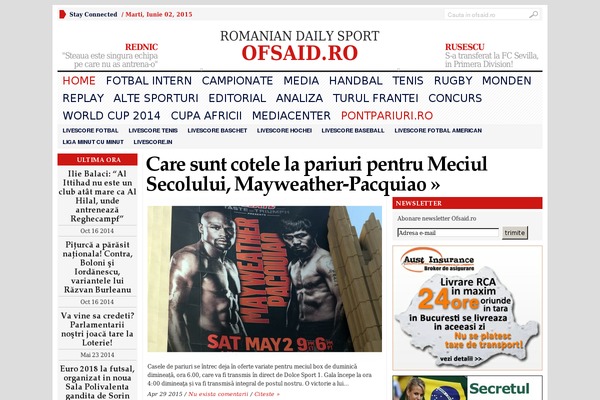 WP Newspaper theme site design template sample