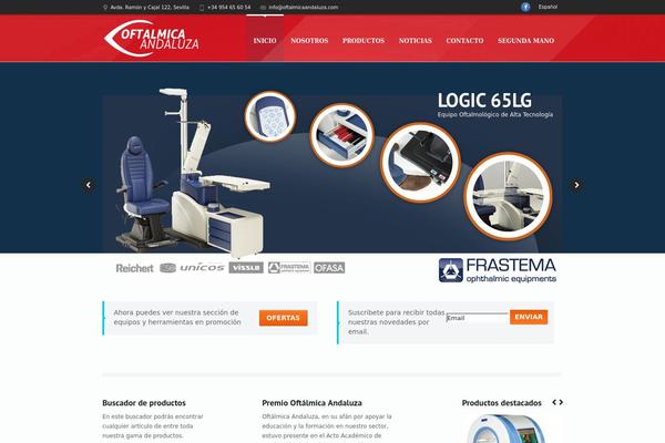 oftalmicaandaluza.com site used Oftalmica