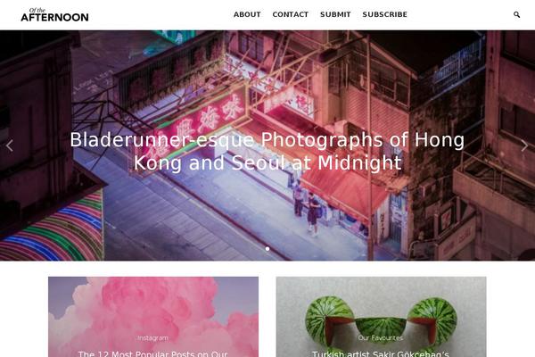 Insight theme site design template sample